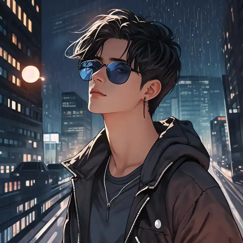 男生微信头像96酷炫风格