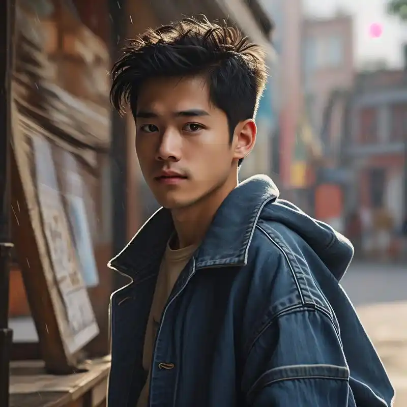 真实照片风格,男生头像9699