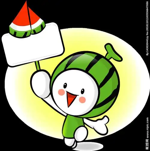 水果 卡通 水果人 人物素材