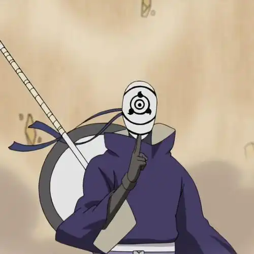 火影忍者宇智波带土自截头像