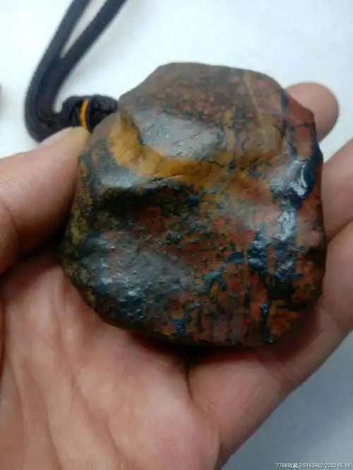 强磁花伊丁陨石把件