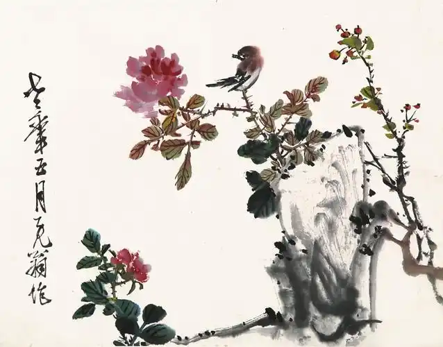 刘既明-花鸟作品成交价:流拍,刘既明作品拍卖成交记录,四川长泓2016年