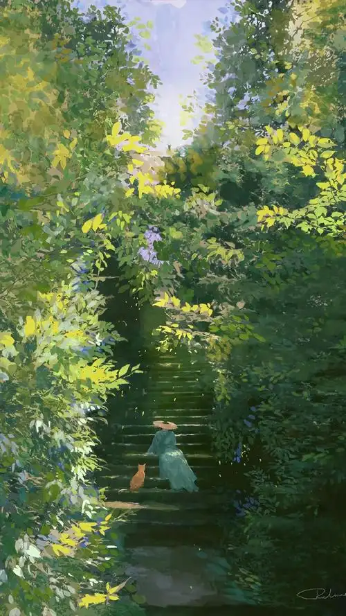 唯美古风场景壁纸