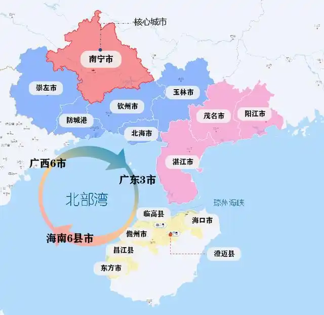 北部湾城市群,哪个城市最强?