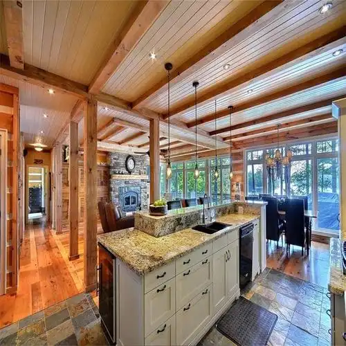 阳台杉木板吊顶