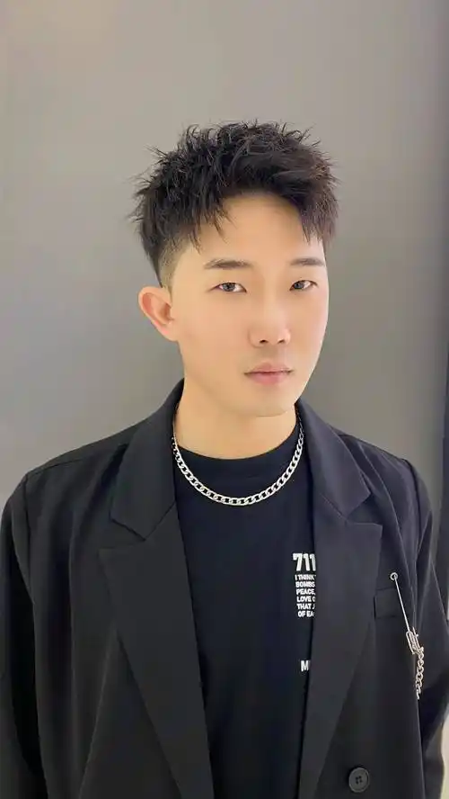 五月流行发型有哪些?这10几款很不错,清爽还_男士_头发_造型