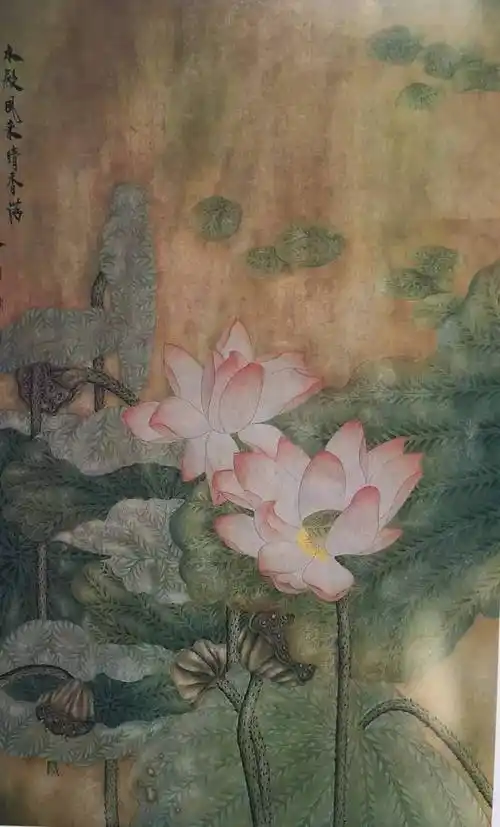 丁建国工笔荷花网络班招生啦