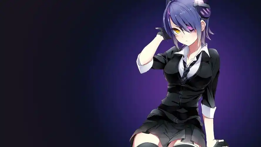 蓝色眼睛猫耳少女 尾巴 可爱二次元动漫壁纸热度 (791)鸣人,火影忍者