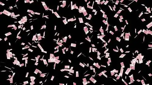 人民币雨无缝循环(大)