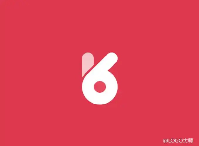 数字6为元素的logo设计