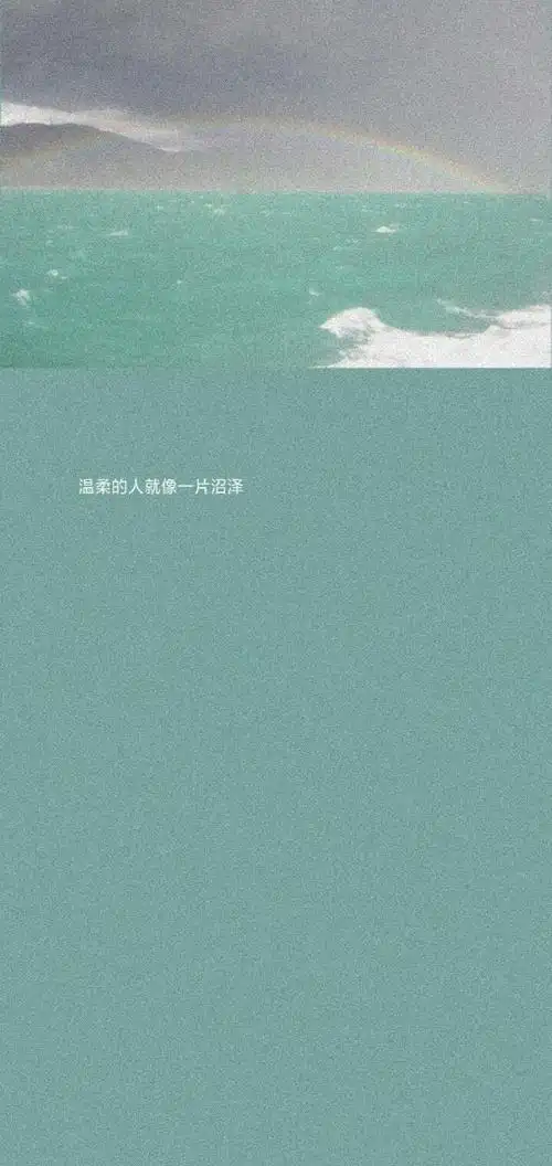 夏子衿/文字拼接小清新壁纸/温柔向.