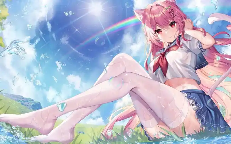 【4k壁纸】空伶cherry 动态壁纸_哔哩哔哩_bilibili