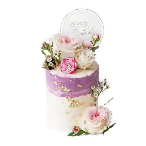 加高女士妈妈女友网红创意蛋糕鲜花奶油生日蛋糕新鲜生日蛋糕