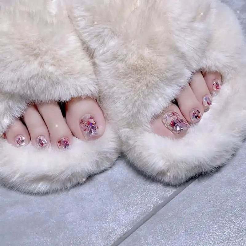 超好看的美甲 #今日分享 #脚趾甲 #精致的女孩 #美出高 - 抖音