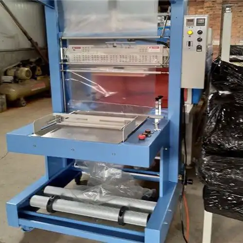 宇轩全自动封切热收缩包装机纸盒套膜热收缩塑封机热缩膜包装机薄膜