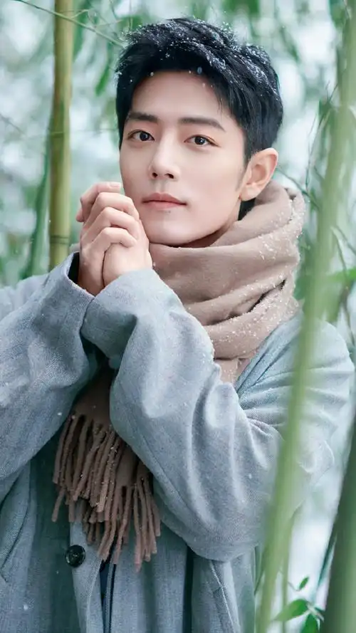 肖战冬至竹林大片