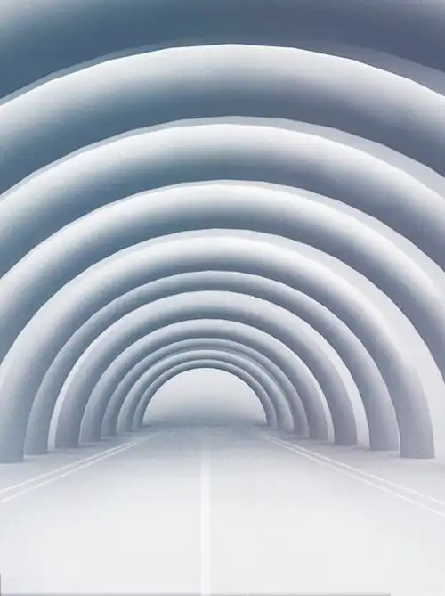 c4d建模未来科技3d延伸立体空间背景