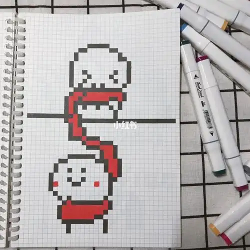 格子画 简单且可爱