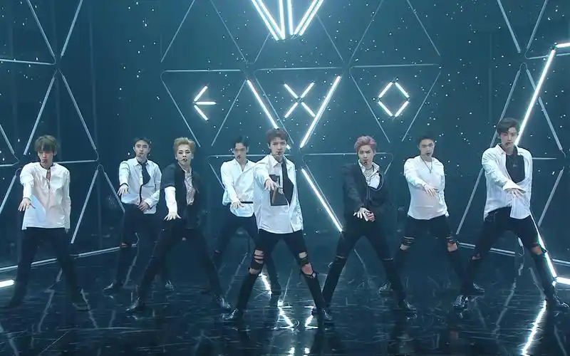 【4k 舞台】exo《 lotto 》mbc音乐中心 20160820