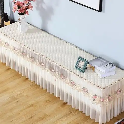 电视罩套2020新款电视剧防尘罩2021新款电视机套子盖的防尘布蕾丝