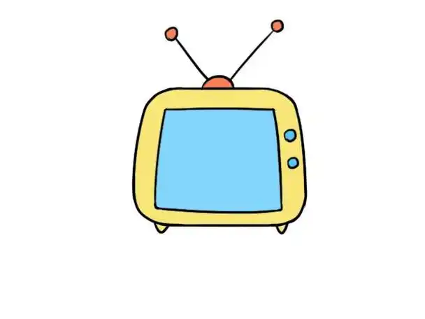 电视里的卡通人物简笔画