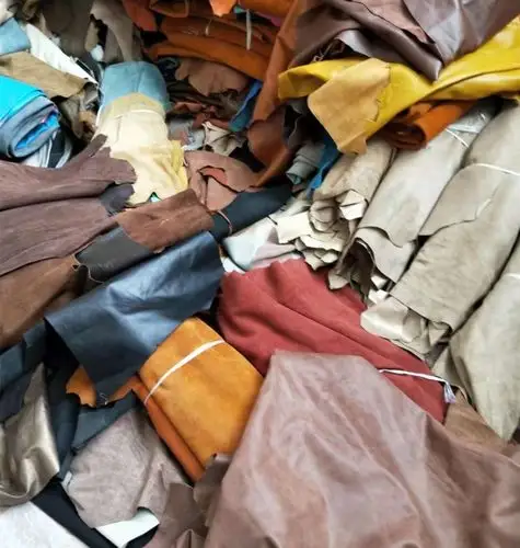 头层牛皮皮料真皮边角料按斤皮革面料手工diy边角料