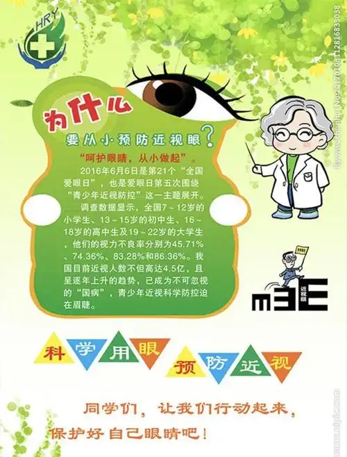 预防近视,从我做起,六年级二班