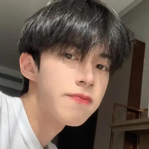 阳光帅气学生假发男碎齐刘海自然蓬松短直发齐耳修脸逼真全头发套米