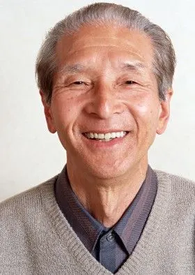 开朗的爷爷特写图片