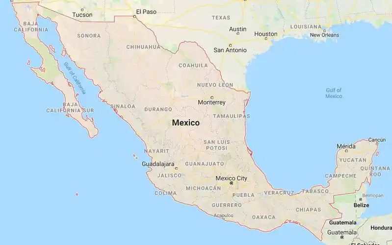 墨西哥地理行政信息