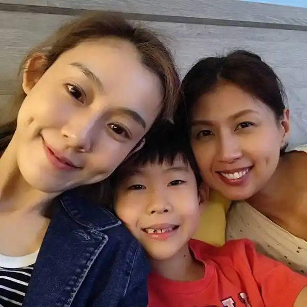 范玮琪一家.(资料图)
