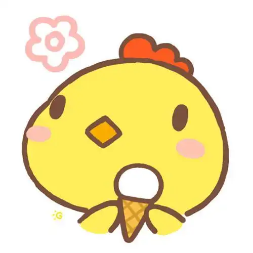 十二生肖卡通可爱头像鸡