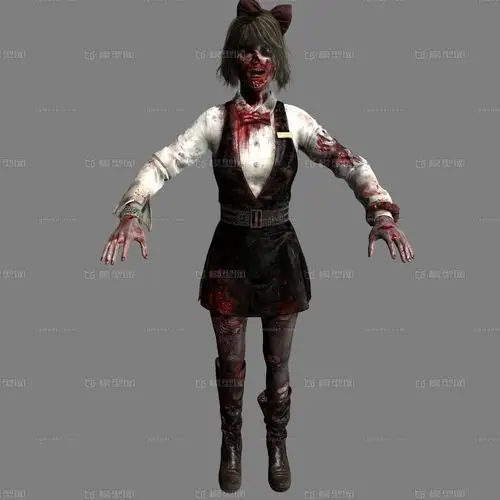 女丧尸 僵尸 怪物 黑丝 行尸 尸体  变异人 釜山行 行尸走肉 变异尸体