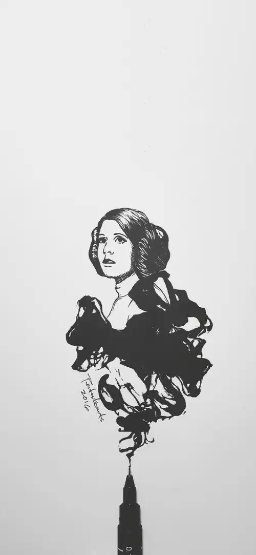 创意手绘角色手机壁纸