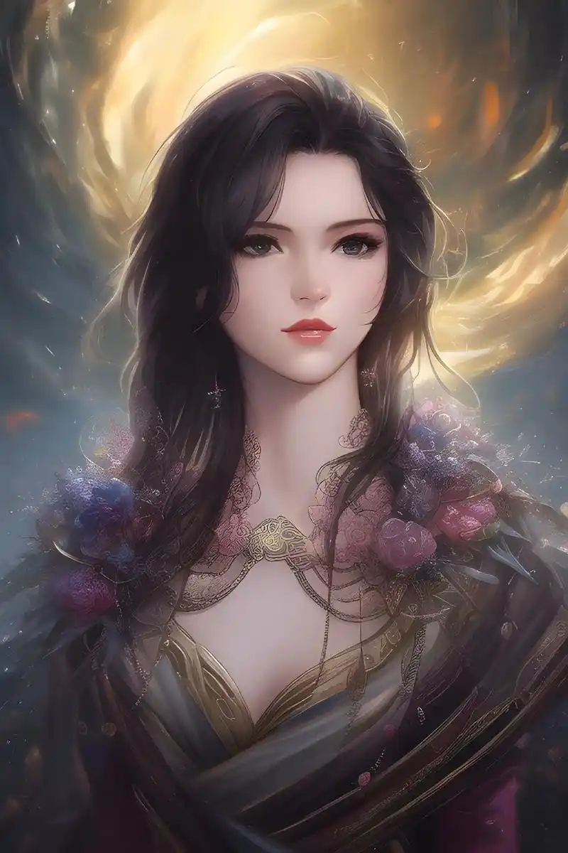 月光女神.晚安!#壁纸 #ai作画 #美女 #唯美意境 #二 - 抖音