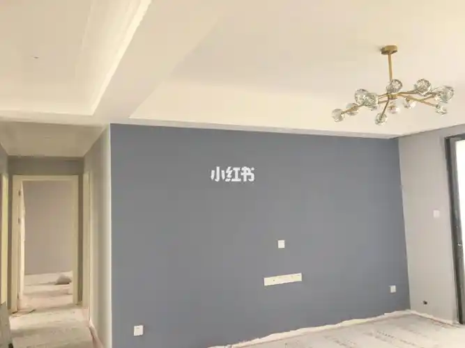 我们全屋共刷了4个颜色,除了背景墙跳色,其他都是太空漫步.