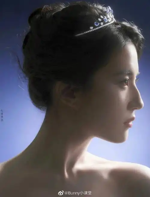 刘亦菲完美侧脸#天仙侧颜真的没话说,过于优越了