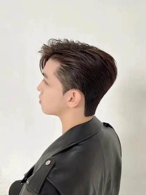 改变头发本身的流向自然#徐州做头发哪里好  #男士发型