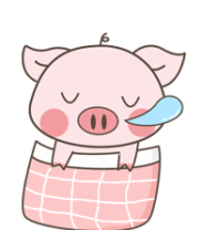 gif猪 萌萌哒 可爱 q版 动态表情