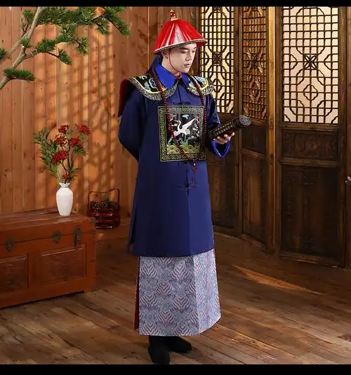 名瑞德清朝官服影视服装清朝官员侍郎官服朝服大臣服王爷服剧组群演