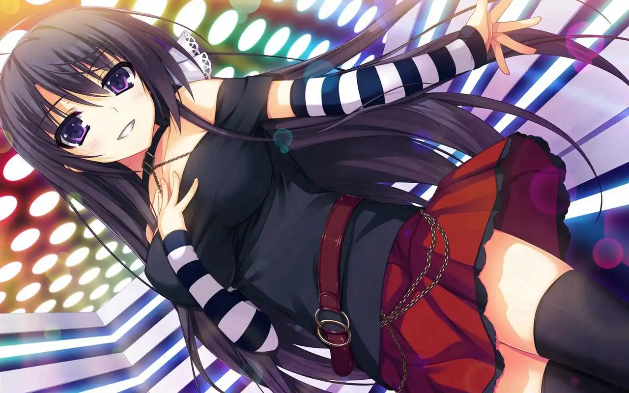 精美动漫美女插画桌面壁纸