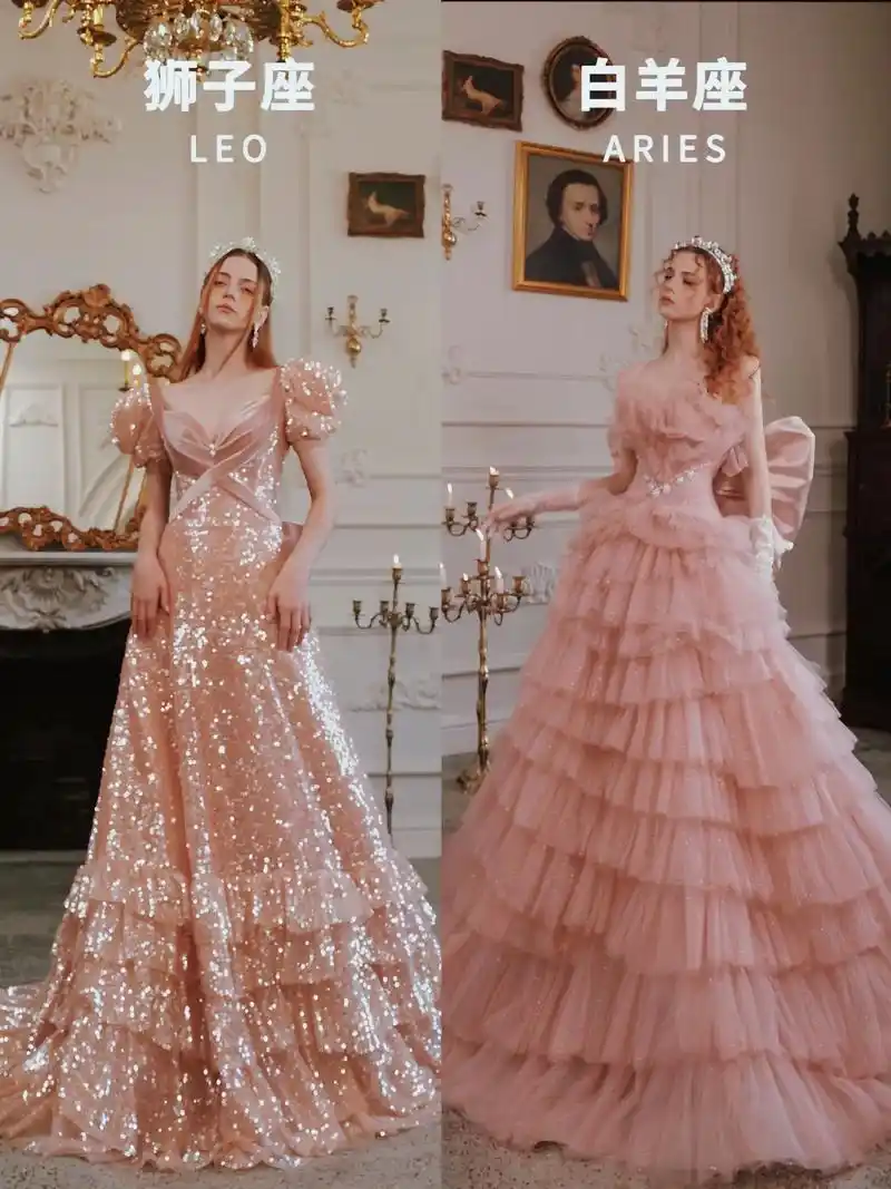 十二星座礼服91快来pick你的专属礼服.每一款都有十二星座 - 抖音