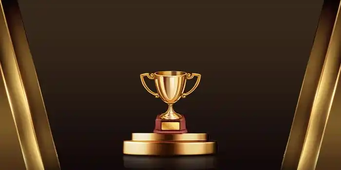 黑金大气冠军励志向上背景