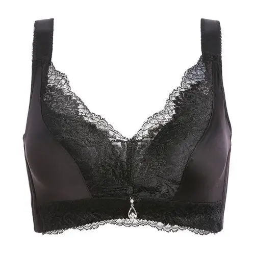 抹胸内衣女聚拢无钢圈文胸防下垂收副乳大码大胸罩性感深v薄款夏