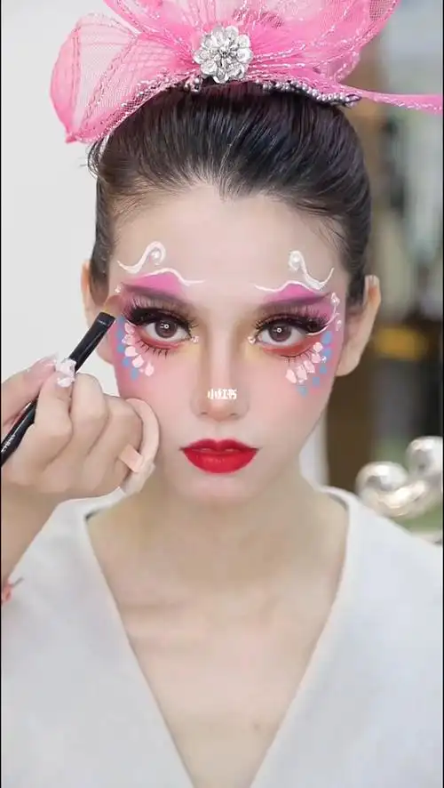 舞台妆容儿童舞台妆创意妆