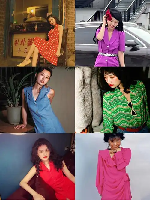 让人不得不感叹一句:时尚就是一个圈啊~风很大的港风服装店铺容易撞款