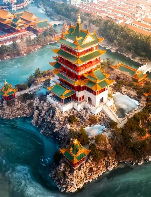 🏰蓬莱仙岛,航拍下的绝美仙境!