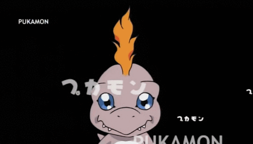 数码宝贝布加兽进化哥玛兽gif动图_动态图_表情包下载_soogif