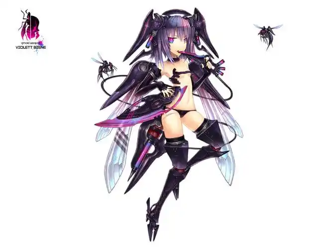 求几张简单易画的动漫机战少女图 越多越好.蟹蟹.