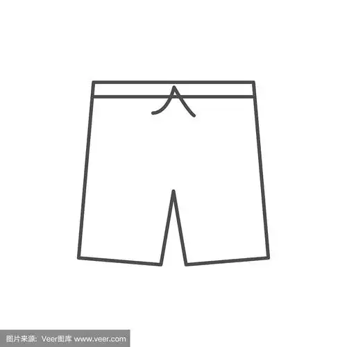 运动短裤系列图标